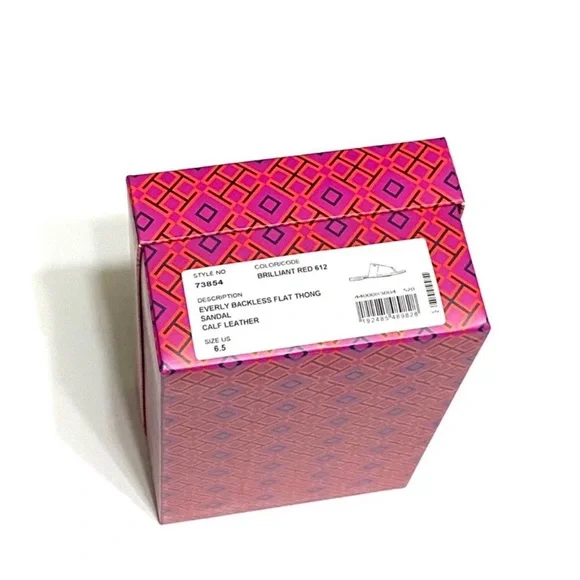 🆕 Tory Burch Leather Thong Sandals - Picture 12 of 12